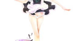 Dress anime girls touhou izayoi sakuya panties