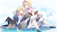 Dress anime girls touhou kirisame marisa alice margatroid