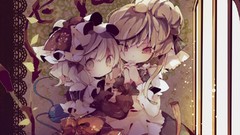 Dress anime girls touhou komeiji koishi yakumo yukari video 