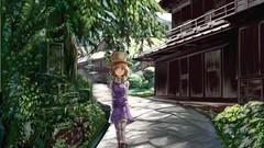 Dress anime girls touhou moriya suwako