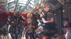 Dress armor anime girls original characters