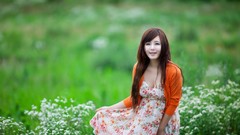 Dress asians models Korean Ryu Ji Hye