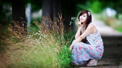 Dress asians models Korean Ryu Ji Hye