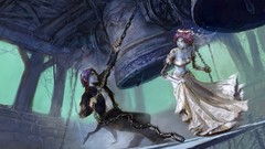 Dress Bells Undead world of warcraft brides artwork video games 