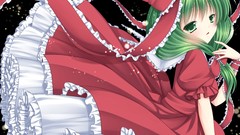 Dress black background fireflies Ribbons red dress bows blush 