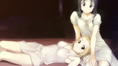 Dress blondes anime girls akiyama mio tainaka ritsu
