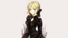 Dress blondes anime girls fate stay night fate series Saber 