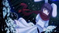 Dress blondes long hair anime girls short hair touhou animal 