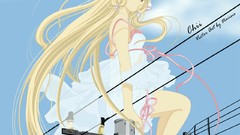 Dress blondes long hair barefoot anime girls lolita fashion 