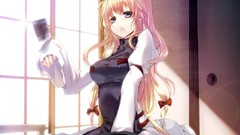 Dress blondes touhou yakumo yukari video games