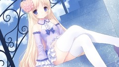 Dress blue eyes long