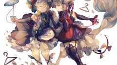 Dress bow stockings elbow gloves