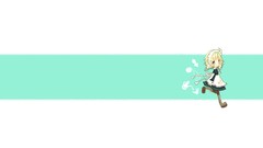 Dress Chibi blondes boots blue eyes braids touhou izayoi sakuya 