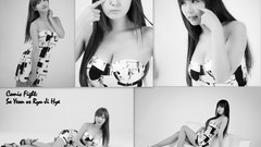 Dress comics asians models Korean Ryu Ji Hye