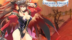 Dress devil anime girls animal ears cleavage