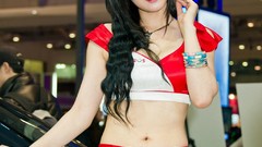 Dress fashion Actress asians stills brunettes bangs photo shoot 