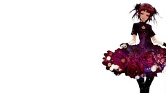 Dress Flowers short hair