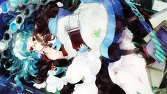 Dress glasses red eyes