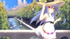 Dress hats anime girls touhou murasa minamitsu hinanawi tenshi 