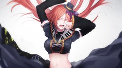 Dress hats open mouth utau redheads Namine Ritsu