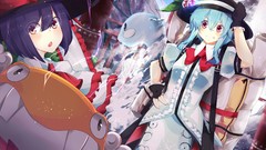 Dress hats red eyes Pokemon blue hair touhou nmaaaaa