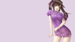 Dress hats Ribbons long hair anime girls brunettes touhou 