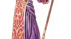 Dress hats staff blue hair yamashita shunya Simple Background 