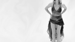 Dress Jessica Biel Actress grayscale