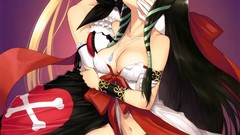 Dress Jewelry navel gloves earrings bows blondes skirts hugging 