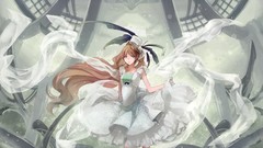 Dress long hair brunettes