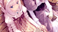 Dress long hair nekomimi