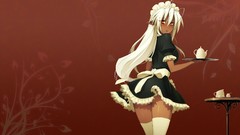 Dress maids red eyes