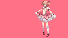 Dress pink pink hair