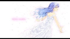 Dress purple hair Anime