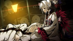 Dress red eyes Anime