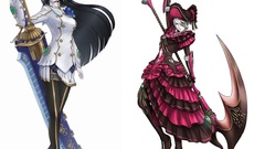 Dress stockings scythe long