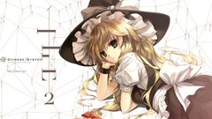 Dress system misaki kurehito touhou kirisame marisa hair bow