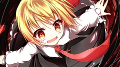 Dress tie Ribbons skirts smiling anime girls brown eyes short 