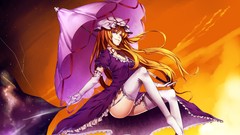 Dress Umbrellas hats gap gloves Ribbons sitting stockings 