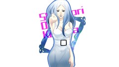 Dress white hair long hair anime girls higashi no eden eden of 