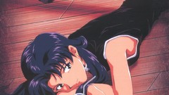 Dress Wood neon genesis evangelion purple hair katsuragi misato