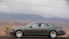 Driving Bentley Mulsanne