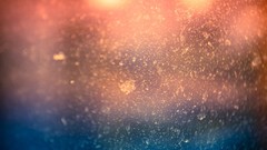 Drops rain abstract multicolor