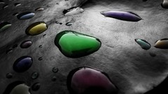 Drops wet water drops selective coloring