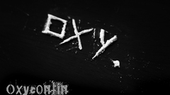 Drugs text powder oxycontin