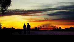 Dual screen abstract