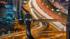 Dubai roads urban cityscapes united arab emirates HDR 