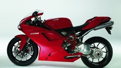 Ducati motorbikes red color
