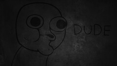 dude artwork monochrome