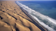 Dunes Africa waves deserts Namib Desert